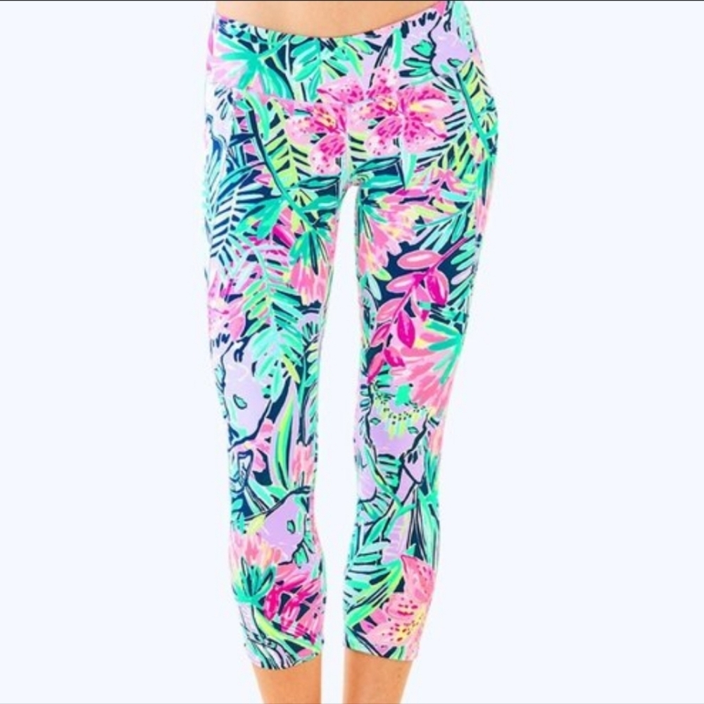 Lilly Pulitzer Luxletic Anika Cropped Leggings